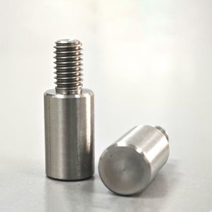 Stainless Steel External Threads Positioning Pins Fitting Function Bright Finish