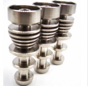 Wholesale Vapenwiser domeless titanium nail 14&amp;18mm male joint titanium nail from china suppliers
