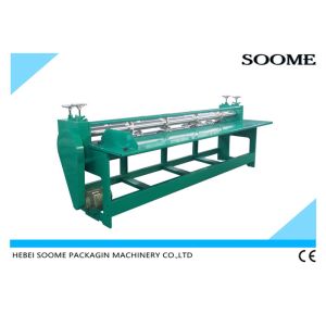 SOOME 2000 Type Corrugated Cardboard Rotary Slitter Scorer Machine 60m/Min