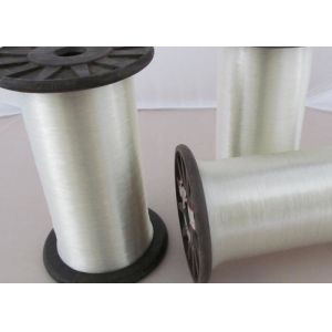 High Strength 100% Colored Polyester Monofilament Yarn 30D 50D For Zipper Teeth