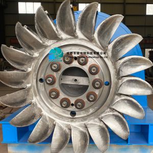 100m Hydro Pelton Turbine Generator Water Wheel Power