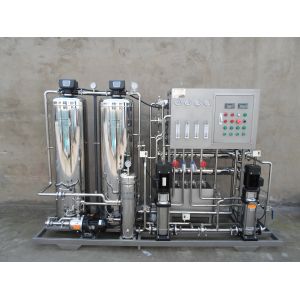 Stainless Steel RO Reverse Osmosis Equipment 110V/220V/380V Automatic
