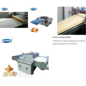 Automatic Hard and Soft Biscuit Making Machine with gas Tunnel Oven for capacity