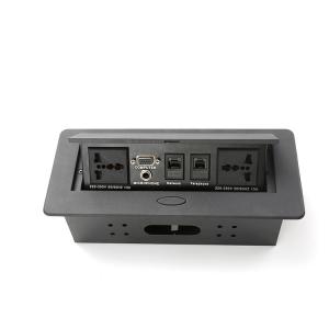 China Customized Module USB Air Support Tabletop Power Table Socket / Conference Table Power Box on sale