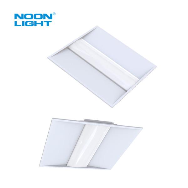 Long Lifespan LED Troffer Lights 3000K - 5000K Color Temperature White Powder