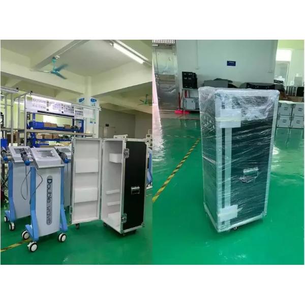 Vertical Double Handles Wave Medical Physiotherapy Shockwave Therapy Machine