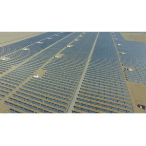 74 M Solar Tracking System Back Tracking Axis Solar Tracker With Worm Gear