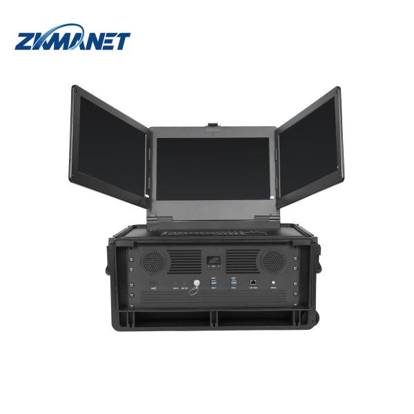 2W Long Distance Transmission 56Mbps Triple Screen Command Base Station
