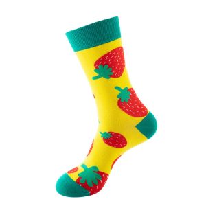Buy cheap FRUIT PATTERN CREW MEN'S PURE COTTON SOCKS from wholesalers