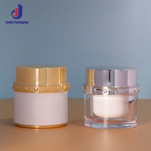 Printing Color-spray Painting ABS Plastic Empty Octagonal Attar Oil Bottle with