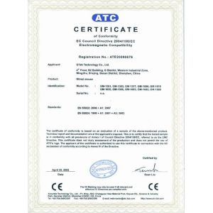 GTEK TECHNOLOGY Certifications