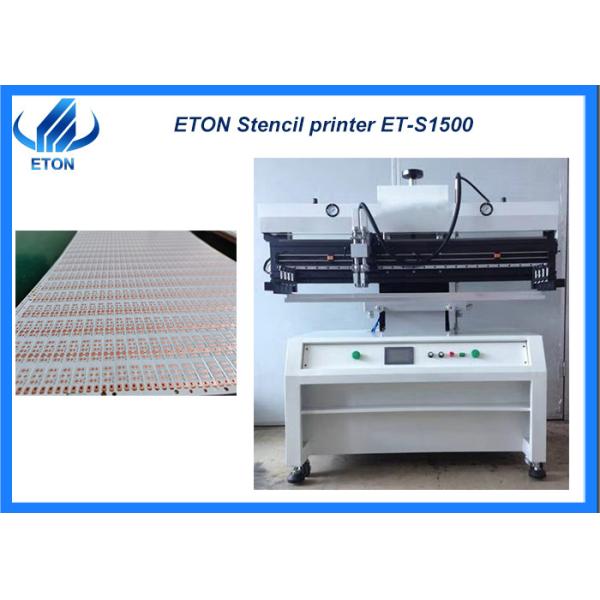 Quality Max 1500MM PCB printing positioning PIN SMT stencil printer for sale