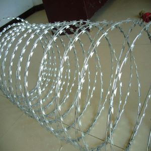 Single And Cross Bto22 Razor Wire Concertina Security Durable Anti Climb
