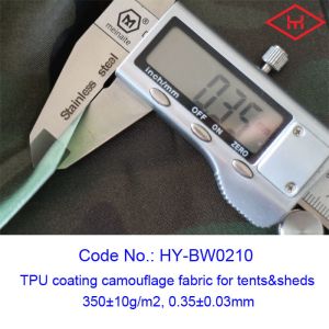 TPU Coating Camouflage Composite Fabrics For Tents Sheds