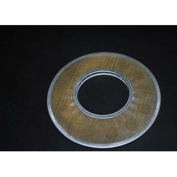 Quality Durable Round Stainless Steel Filter Disc , Custom Micron Mesh Filter for sale
