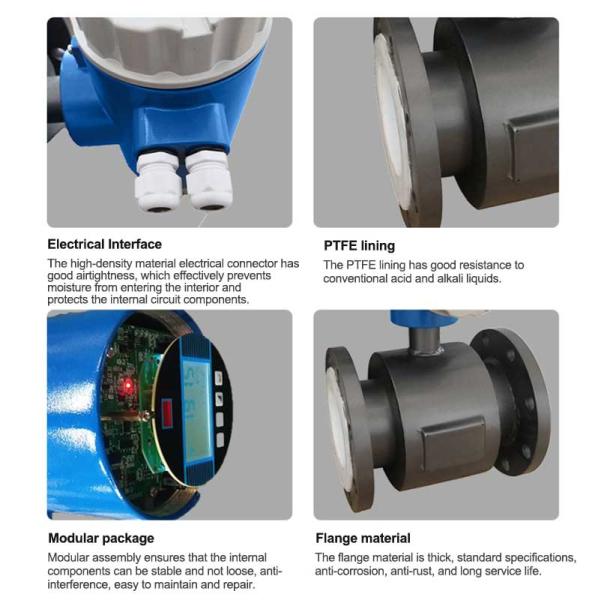 Sewage Liquid Integrated Electromagnetic Flow Meter