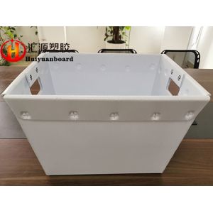 Moisture Proof Stacking PP Corrugated Plastic Totes