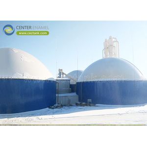 China Liquid/Gas Impermeable Bolted Steel Tanks for Biogas Digesters on sale