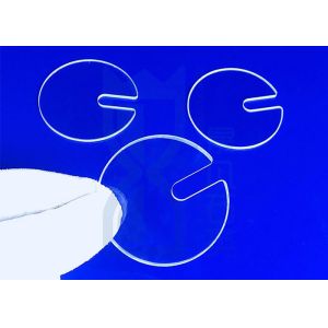 1200C SIO2 Precision Glass Machining Polished Quartz Glass Disc