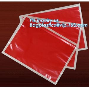 Clear Adhesive Back, Packing List / Shipping Label Envelope Pouches, seal
