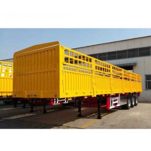 High-Performance Fence Semi Trailer For Secure Transport Of Livestock Animals