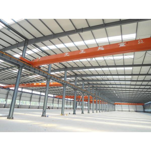Industrial Metal Construction Building Pre Engineered Crane Supporting Steel