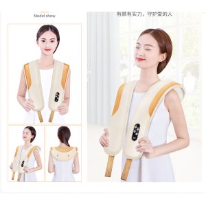 Buy cheap 15 Minutes Microfiber Leather And 3D Mesh Neck Shoulder Massage Belt from wholesalers