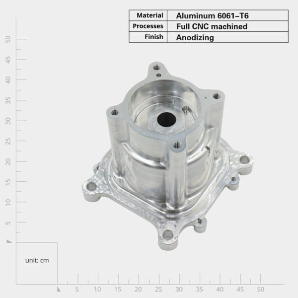 Quality Customized Precision Lightweight Aluminum CNC Machining Turning Parts Processing Services for sale