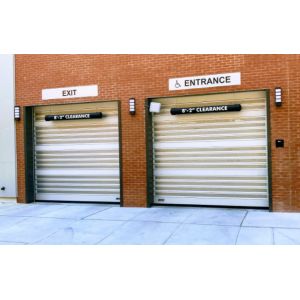 Automatic Roll-Up High-performance Aluminum Alloy High Speed Spiral Door Safety