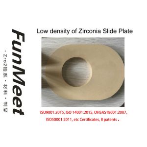 Wholesale Zirconia Slide Gate Plate Low Density For Special Grade Steel Smelting from china suppliers