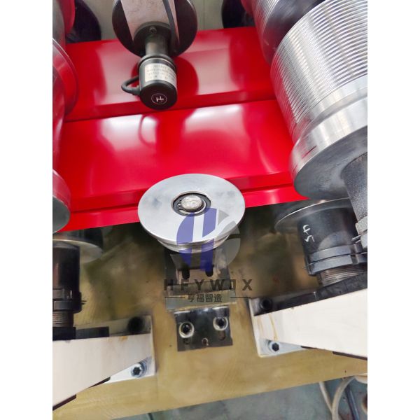 PLC Controlled 22Rows Profile Roll Forming Wall Cladding Machine Line 416mm Feed Width