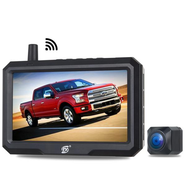 Quality Waterproof IP68 Wireless Backup Cameras With 5 Inch Color Monitor Metal Material for sale
