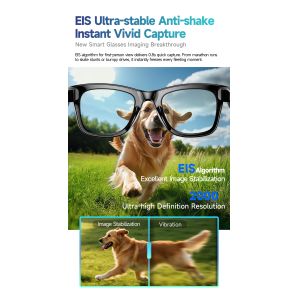 Smart Audio Glasses Wireless Calls Earphones Voice Assistant Sunglasses