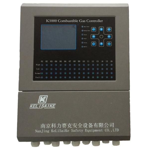 Supportable K1000-4 Gas Detection Controller with 8 Detectors and Bright LED