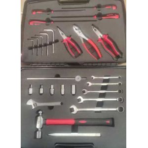 40 Piece Non Ferrous Tool Kit With Rust Proof Pliers And Hard Plastic Case