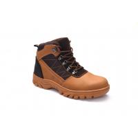 China Genuine Leather Mens Military Style Boots , Steel Toe Caps Insulated Combat Boots for sale