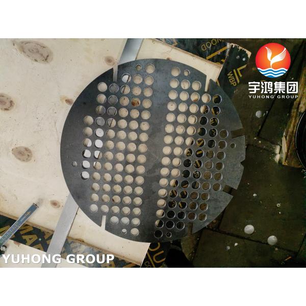 ASME SA36 Carbon Steel Heat Exchanger Baffle 314.3MM Diamter API 650