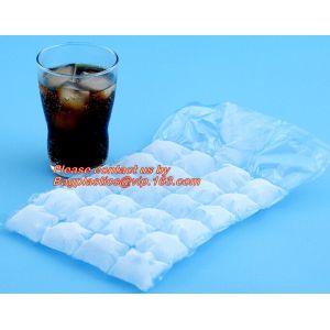Laminateed Plastic Ice Cube Freezer Bags, plastic disposable ice cube bag,