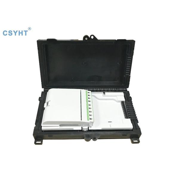 Quality 1x8 PLC Splitter Module Cassette Type Optical Fiber Distribution Termination Box IP65 for sale