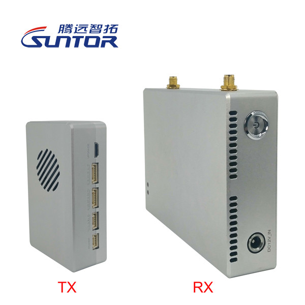 Quality 15km Surveying Drone Wireless Video Transmitter PTMP 50ms Latency for sale