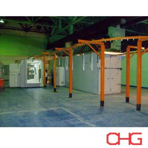 Mini Order Qty 1 Set Customized Powder Coating Line with Manual Spray Guns and Customization
