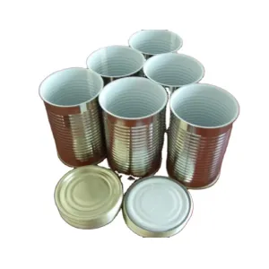 China Personalized Round Or Rectangular Food Tin Can With Easy Open Lid And Customized Printing on sale