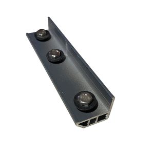 110kgs Endurance Aluminium Sliding Profile With Stainless Steel Screws