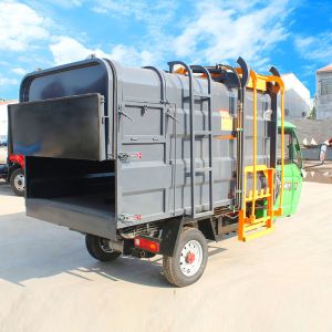 Electric Waste Truck Container Garbage Truck Mini Garbage Truck Garbage Vehicle