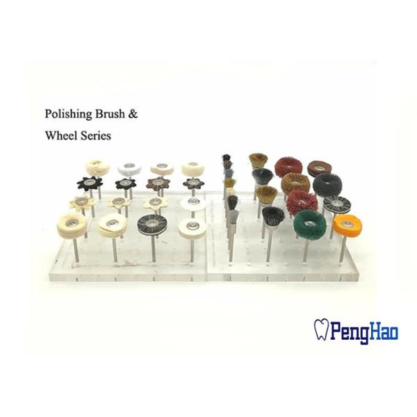 Composite Polishing Scouring Pad Brush Round / Cup / Pen Shape Available