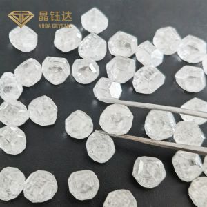 Wholesale White Raw HPHT Synthetic Diamond Uncut Lab Grown Diamond Rough from china suppliers
