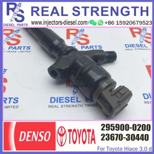 Common Rail Fuel Injector 295900-0200 For Toyota Hiace Dyna 1kd Ftv 23670-30440