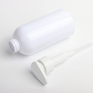 350ml Plastic Recycling Skincare Container Wholesale 500ml Unique Shape Shampoo