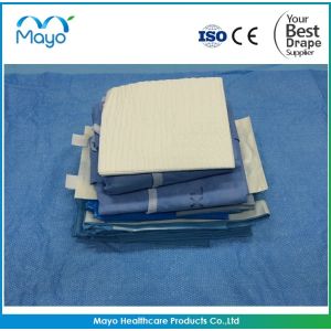 Clinic Disposable Drape Pack Universal Sterile Drape With Hole