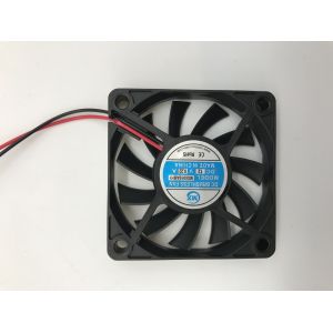 60 Mm Computer Cooling Fans Ball Bearing 12V DC Plastic Housing Low Noise